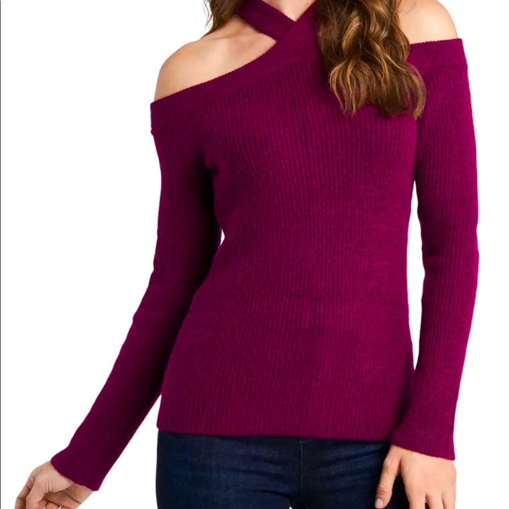 Burgundy Sweater